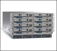 Cisco Unified Computing System with 8 UCS B-Series Blades