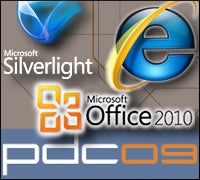 IE9 and Silverlight 4 at PDC 09